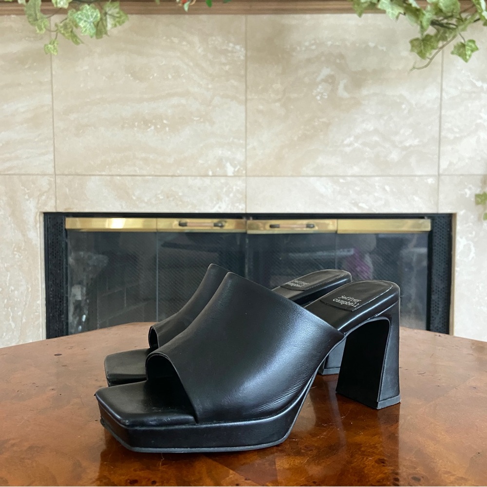 Jeffrey Campbell Caviar Mule Heels
